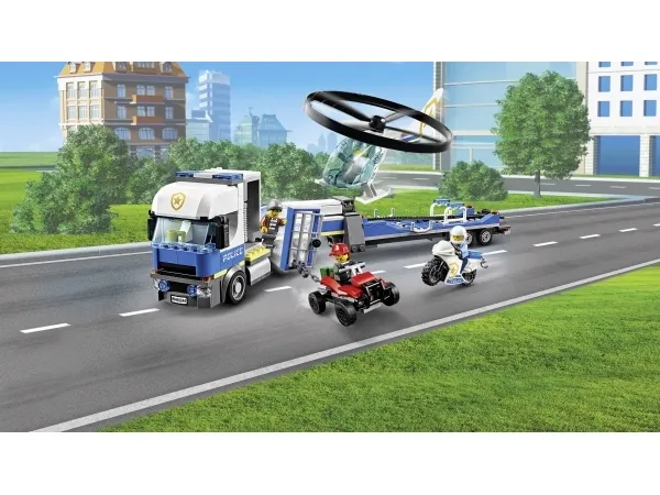 LEGO City 60244 Politihelikoptertransport