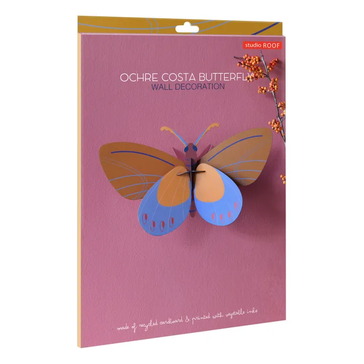 Studio Roof Décoration murale Costa Butterfly | Ocre