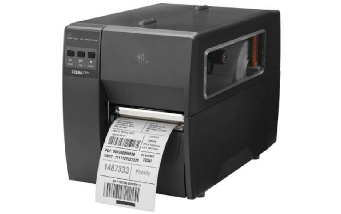 Etikettendrucker ZT111 203 dpi TD<br>Industrieller Thermodirekt-Etikettendrucker