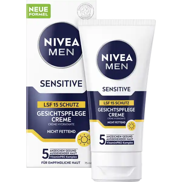 Sensitive Gesichtspflege Creme LSF 15