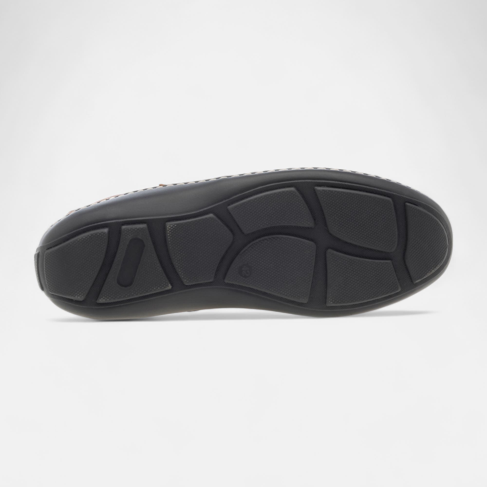 Nu-pieds confort Homme en cuir cognac