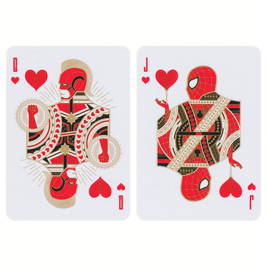 Cartes à jouer Theory11 - Avengers - Edition Violette