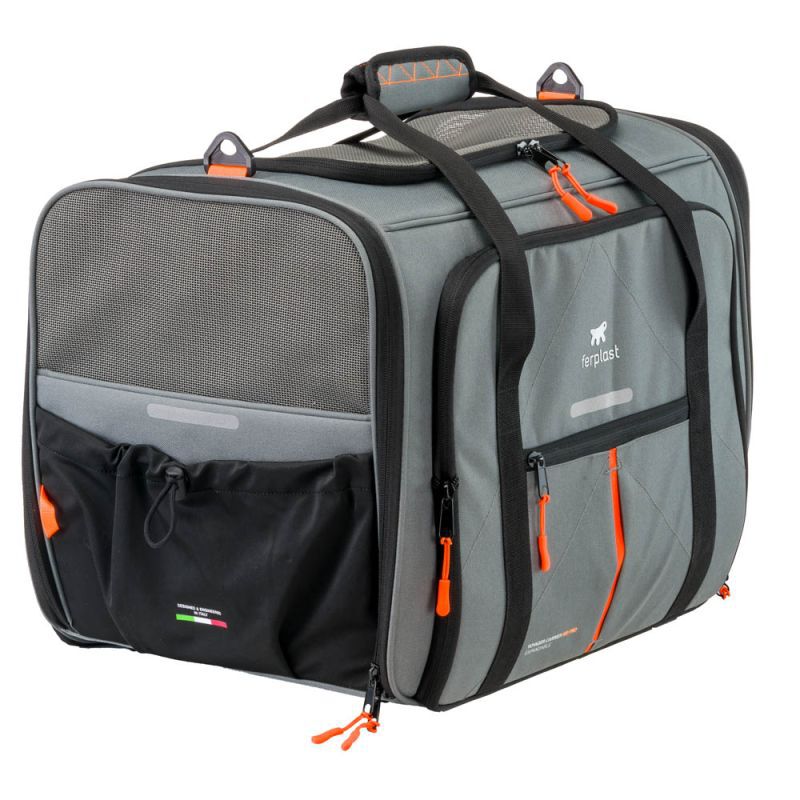 Ferplast Voyager Carrier Pro 350 - Draagtas - Grijs - 36x21 cm