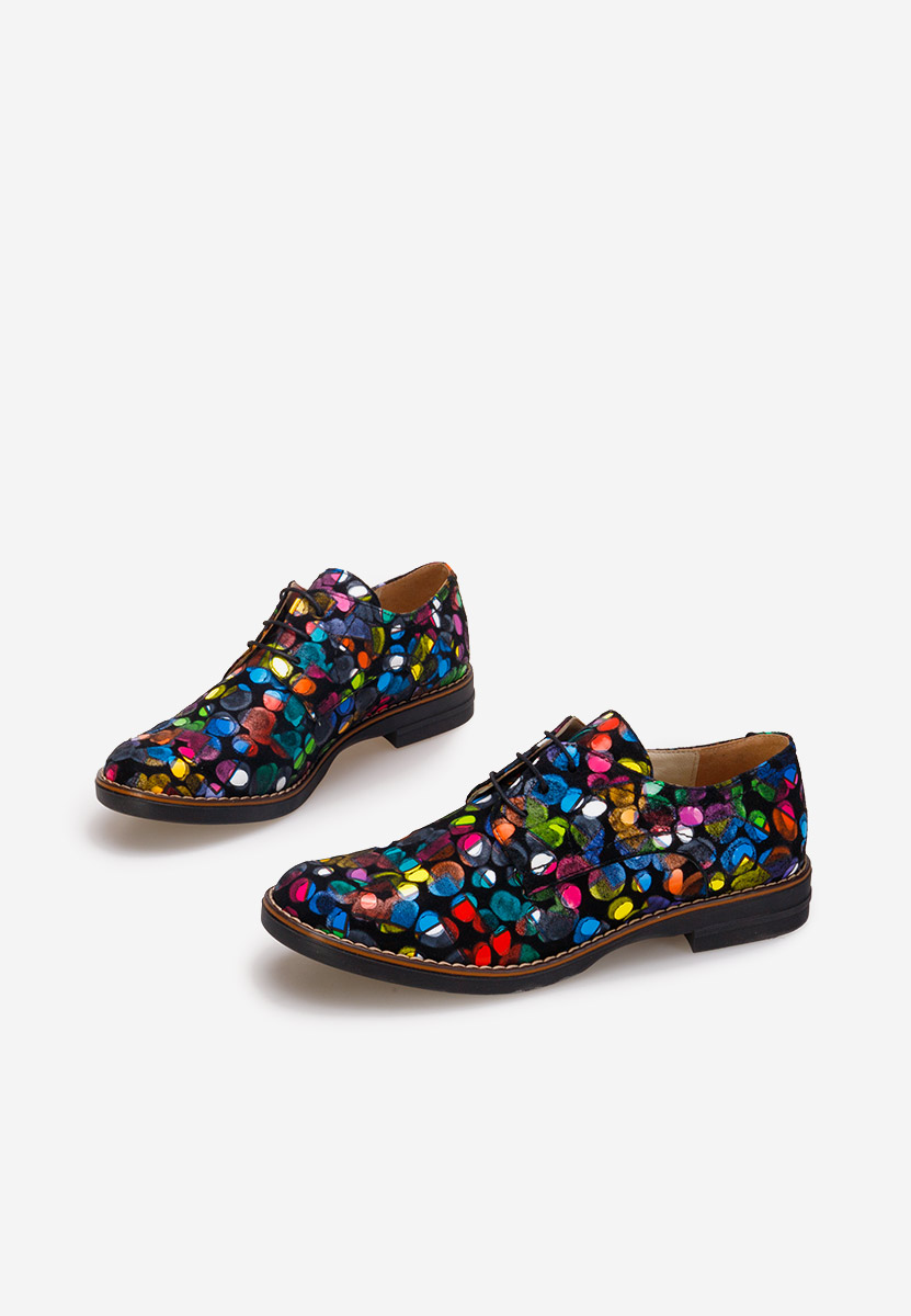 Chaussures derby en cuir multicolores Otivera V10