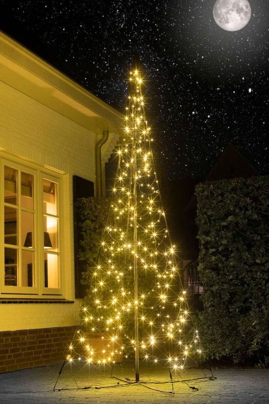 Fairybell Kerstboom voor buiten - All Surface / Geschikt voor alle ondergronden - 300CM-320LED Warm wit