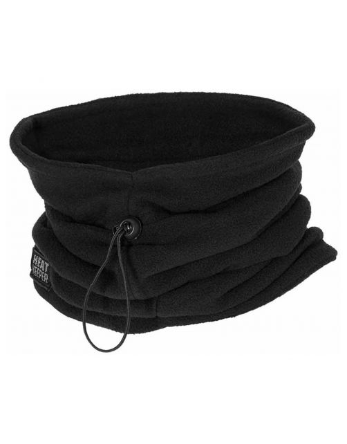 Heatkeeper Heren Thermo Fleece Nekwarmer - Sjaal - Zwart One Size