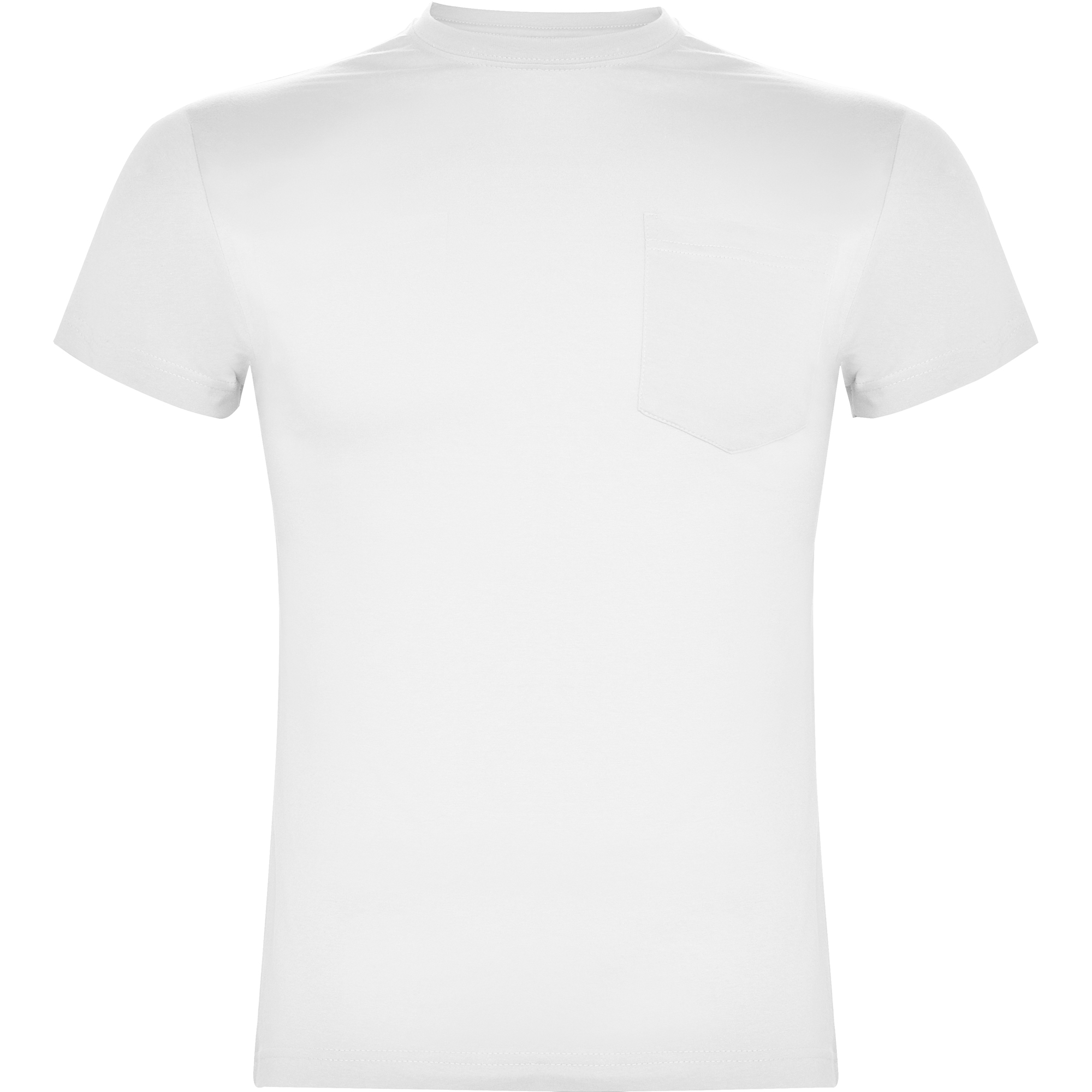 Roly CA6523 - TECKEL T-shirt manches courtes avec col rond quadruple épaisseur