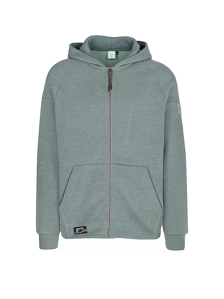 RAGWEAR Sweatjacke ZENWAY hellgrün