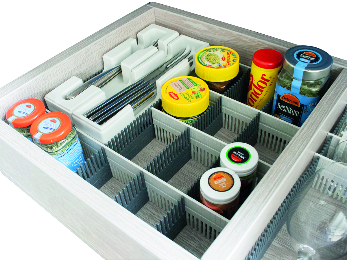 Purvario lade organizer - Grey