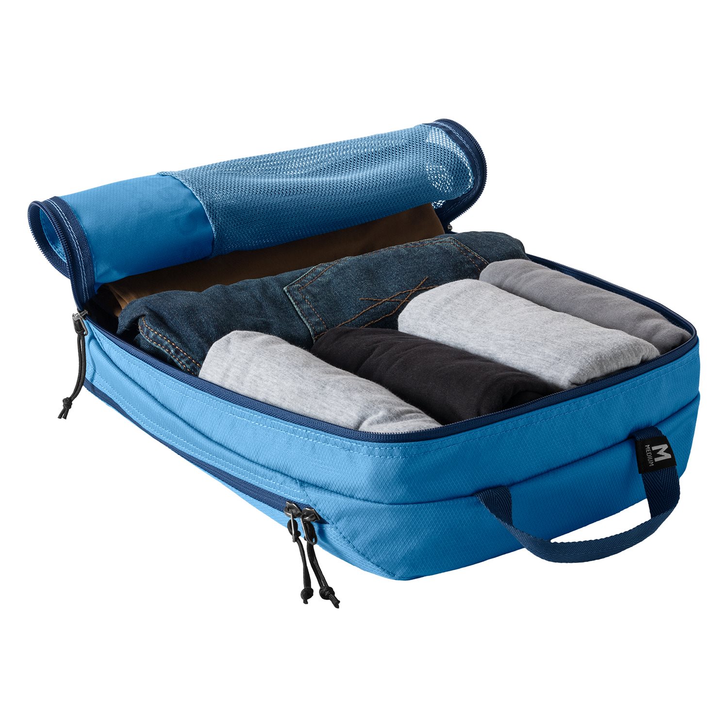Eagle Creek Pack-It Reveal Clean/Dirty Cube M blue dawn