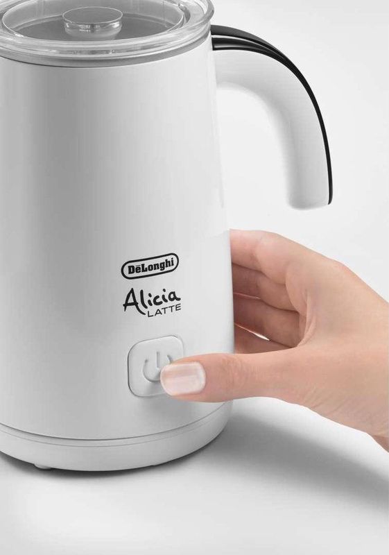De'Longhi - Automatische Melkopschuimer - Zwart - Magnetisch - 360° Draaibaar