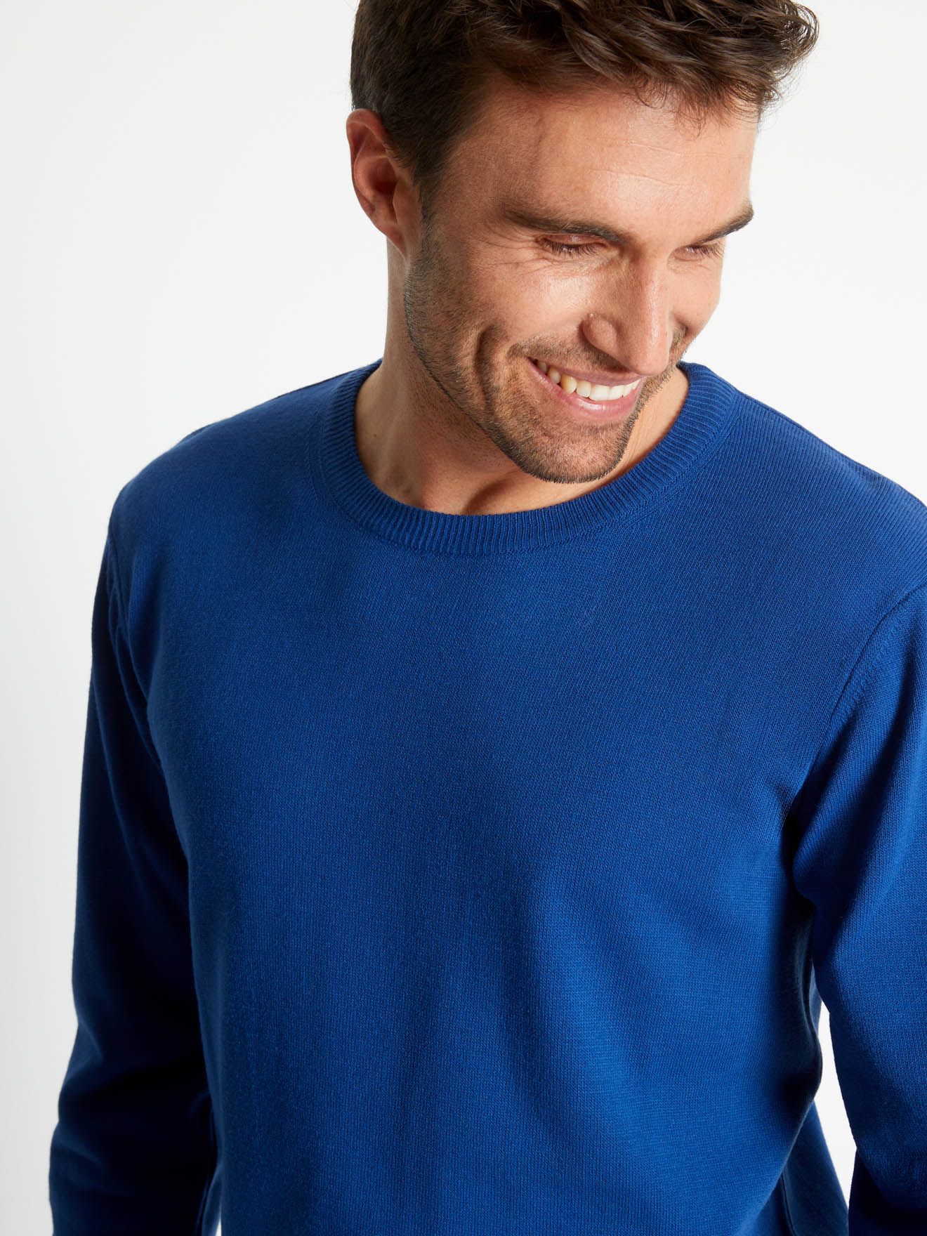 Pull encolure ronde, 100% acrylique