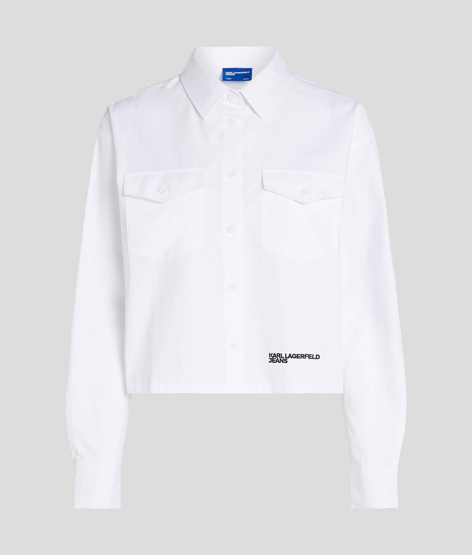 CHEMISE AVEC LOGO KLJ - Blanc