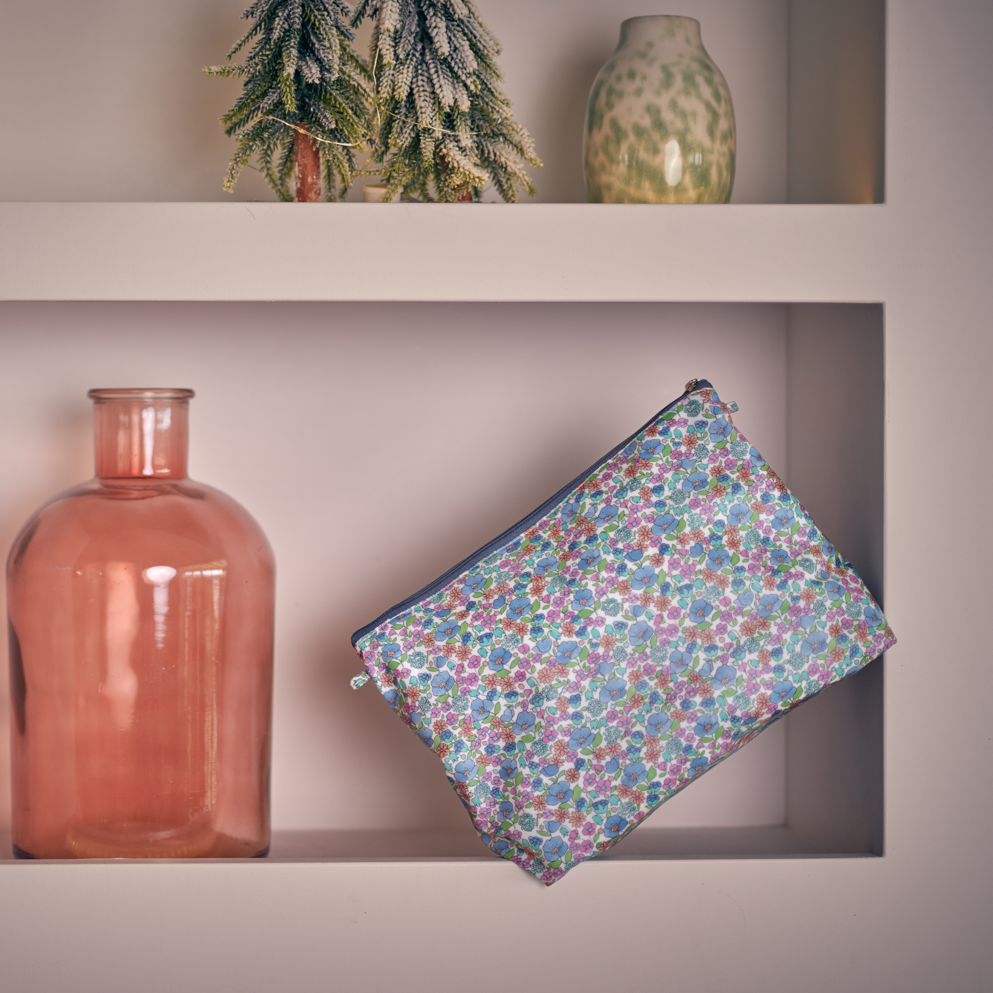Trousse De Toilette Pastel Fleuri