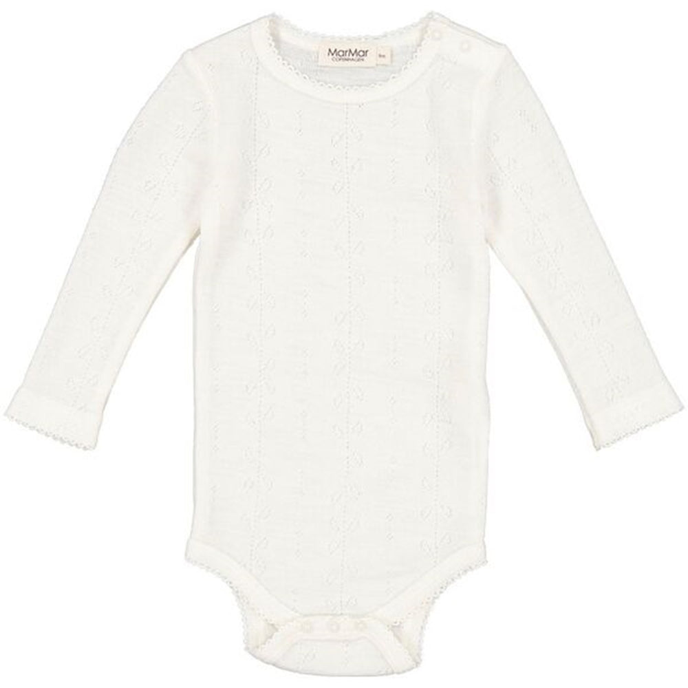 Wool Pointelle Natural Benedikte Body - MarMar