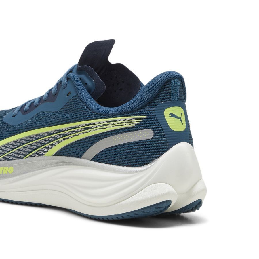 PUMA Velocity Nitro 3 Chaussures de Running - PUMA Navy/Light Green
