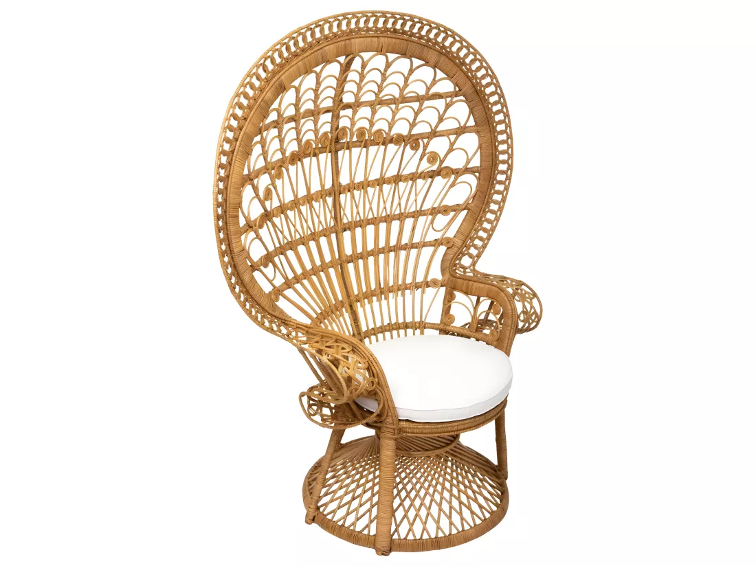 Fauteuil en Rotin naturel H 150 cm