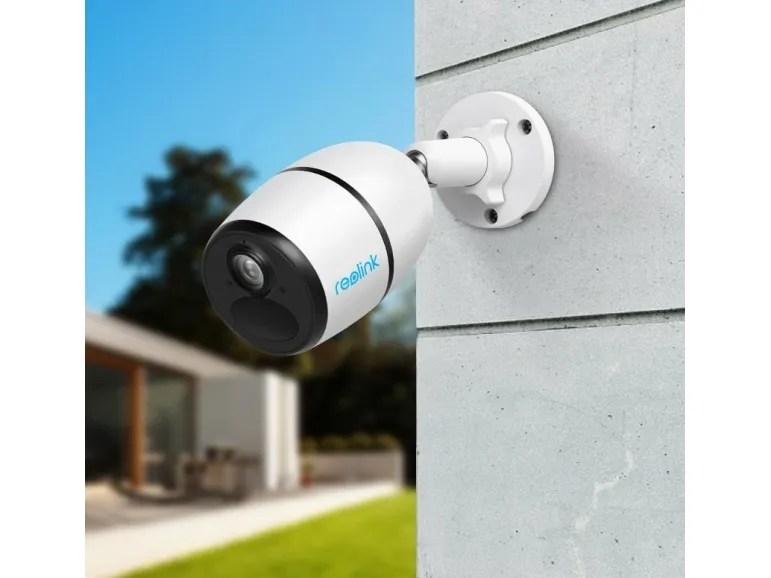Reolink Go Series Plus - Netværksovervågningskamera - kugle - vejrbestandig - farve (Dag/nat) - 4 MP - 2560 x 1440 - 2K - fast brændvidde - audio - trådløs - 4G, 3G, LTE, WCDMA, HSPA , UMTS - H.265 - DC 5 V