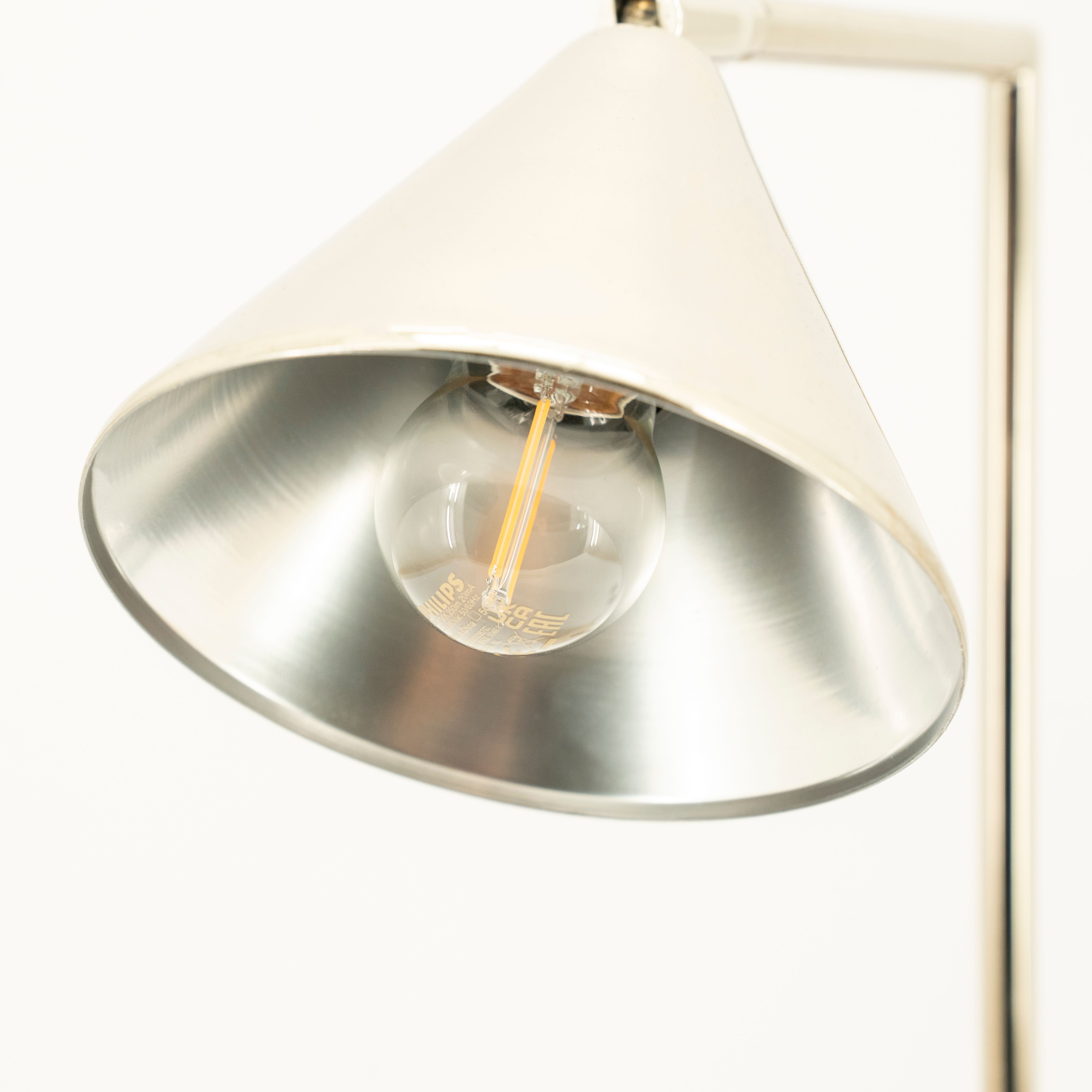 Tafellamp Zilver 250334 Lumina B21 x D12 cm