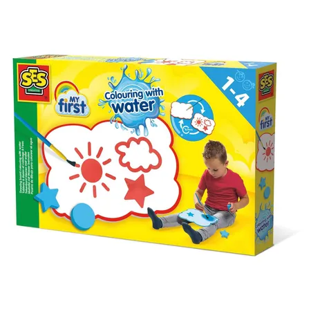 SES Creative My First Maltafel mit Wasser bemalen