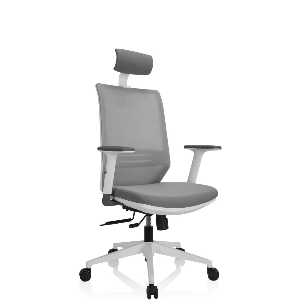 Profi Bürostuhl PROFONDO PRO W Stoff/Netzstoff mit Armlehnen (höhenverstellbar) hjh OFFICE