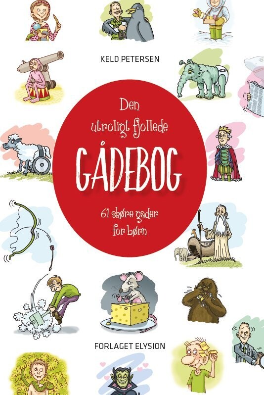 Den Utroligt Fjollede Gådebog - Keld Petersen - Bog