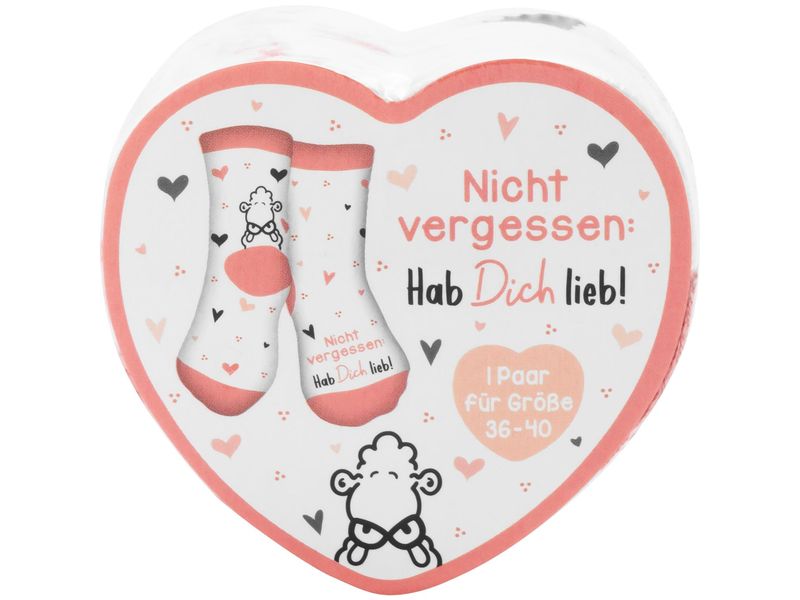 Sheepworld Socken Nicht vergessen Grösse 36 - 40 Zaubersocken