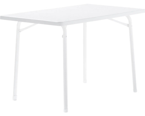 Sieger opvouwbare tuintafel 115x70cm wit