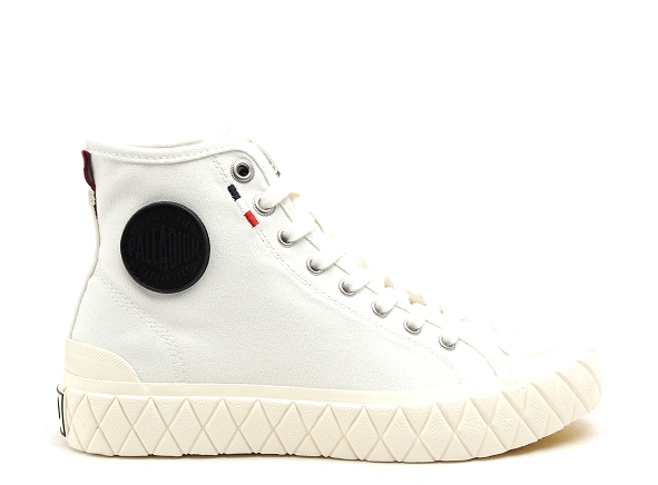 Palladium boots bottine femme palla ace canvas mid blanc