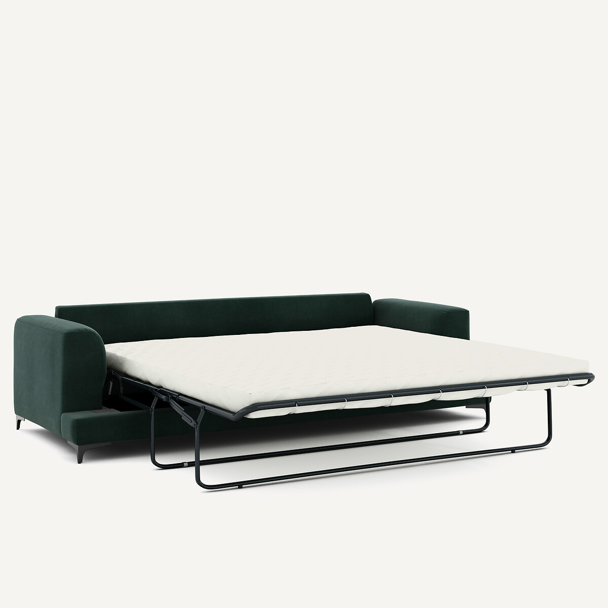 AM.PM<br>Sofá-cama de veludo de 4 lugares, Marsile