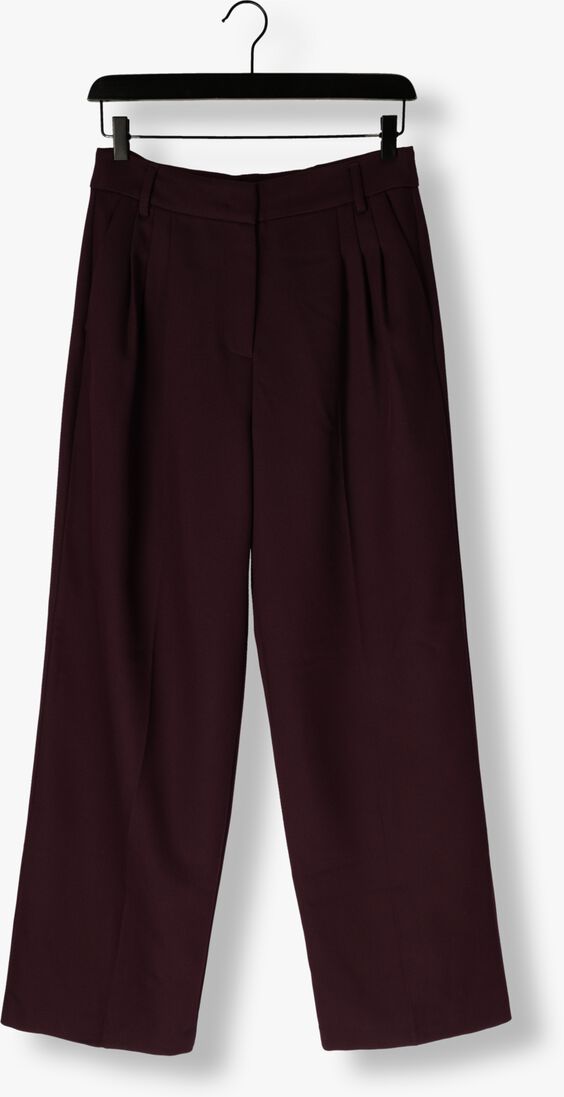 bordeaux co'couture wijde broek almira pleat long pant