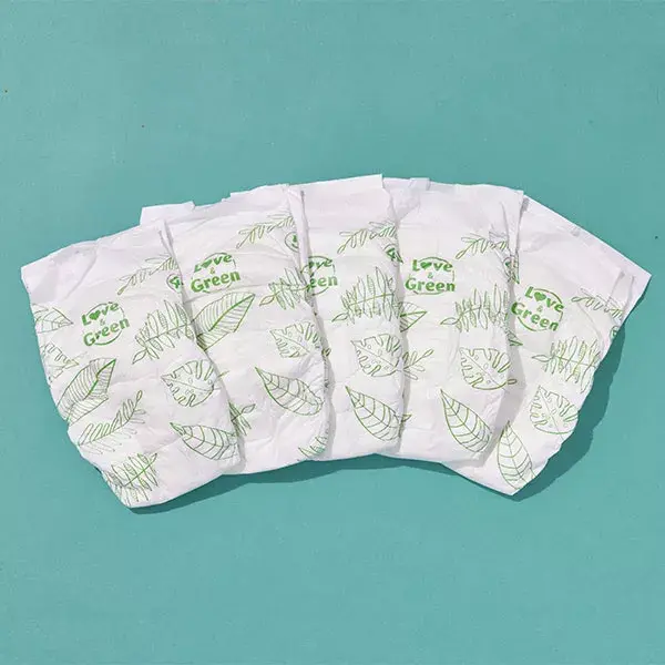 Fraldas ecológicas Love & Green Change Baby Pure Nature, tamanho 4+, 35 unidades.
