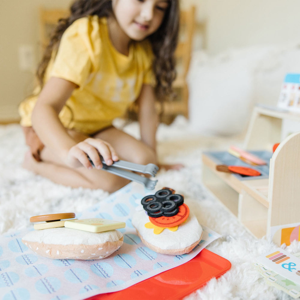 Køb Melissa & Doug Multifarvet Sandwich-Disk Sæt Med 52 Dele