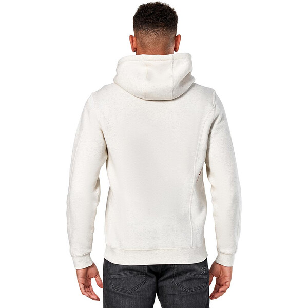 Alpinestars - Sweat à capuche Substratus Blanc cassé
