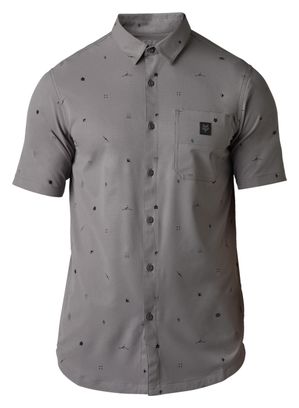 Maillot Manches Courtes Fox Ranger Woven Gris