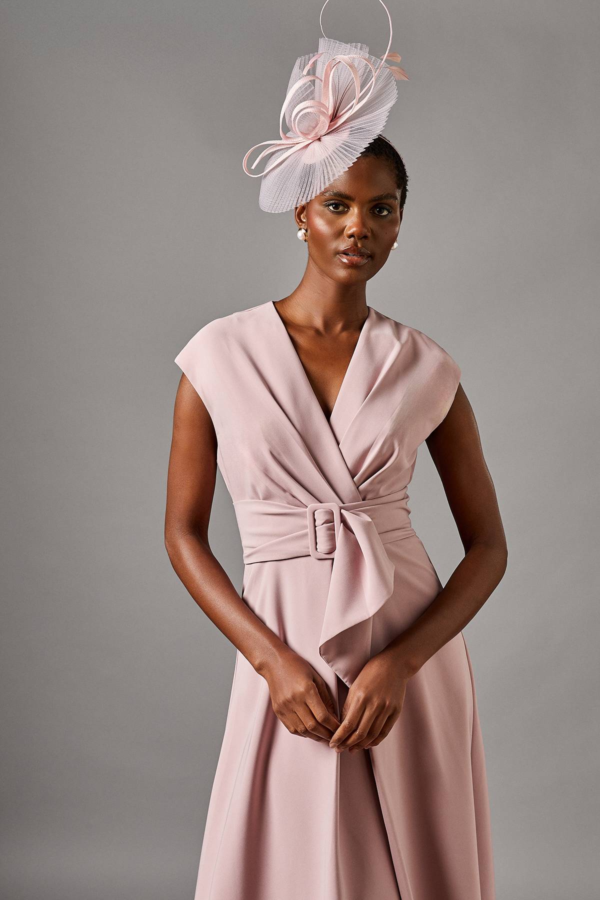 Coast Robe Crêpe à Ceinture