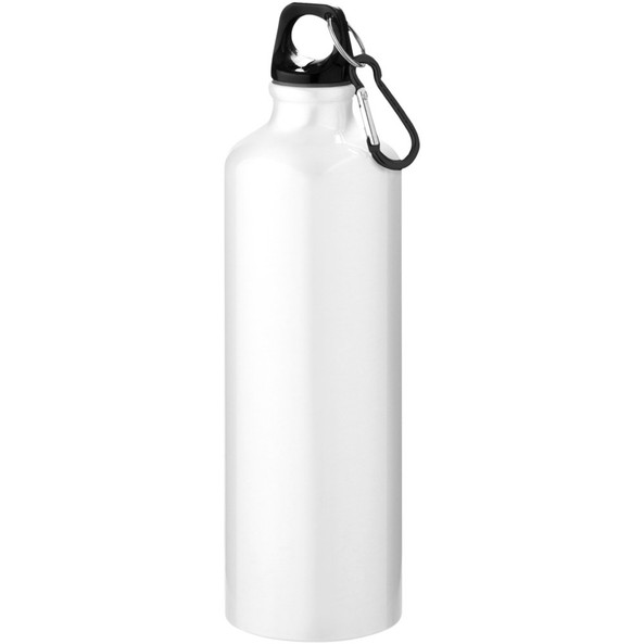 EgotierPro 100739 - Gourde Écologique Aluminium Recyclé 770 ml avec Mousqueton