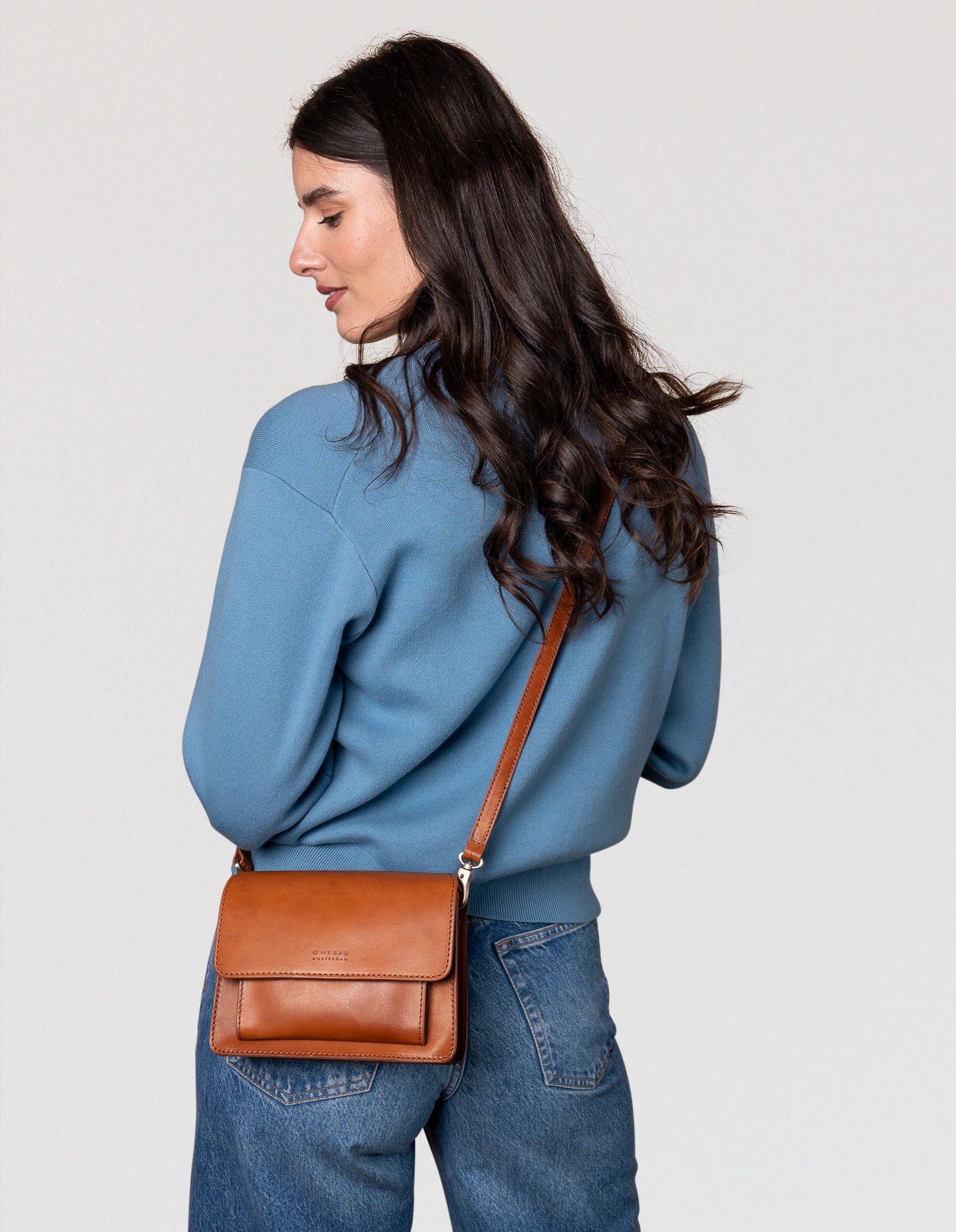 Harper Mini - Cognac Classic Leather