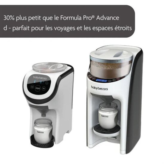 Préparateur de Biberons Formula Pro Mini   Noir et Blanc        de               Baby Brezza