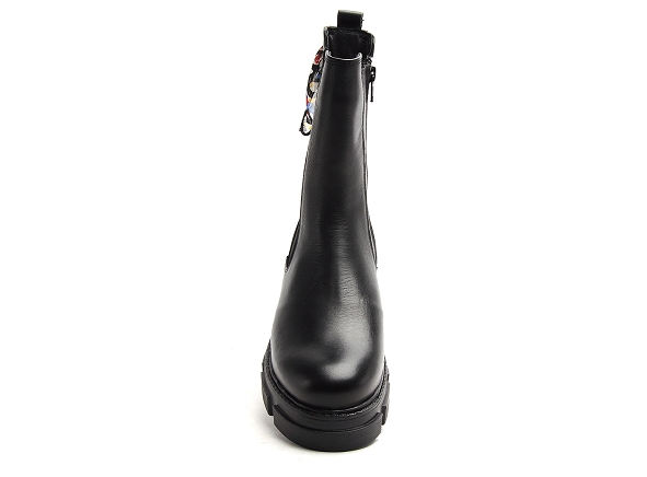 Goodstep boots bottine plates femme berry 3623 noir
