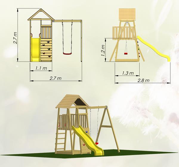 Wendi Toys Spielturm Biene