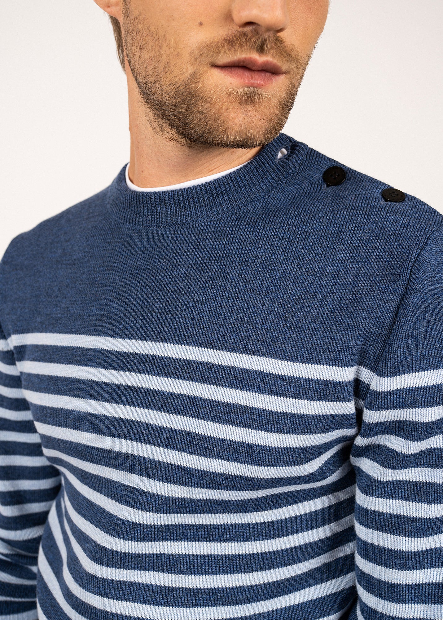 Pull marin rayé Rochefort