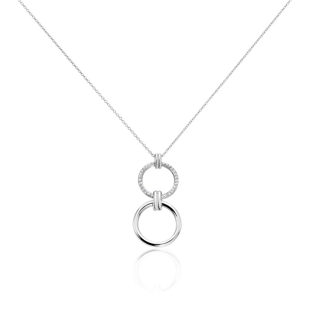 Collier Colas Argent Oxyde De Zirconium
