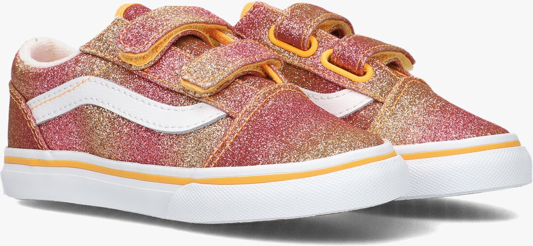 VANS oranje vans lage sneakers old skool v