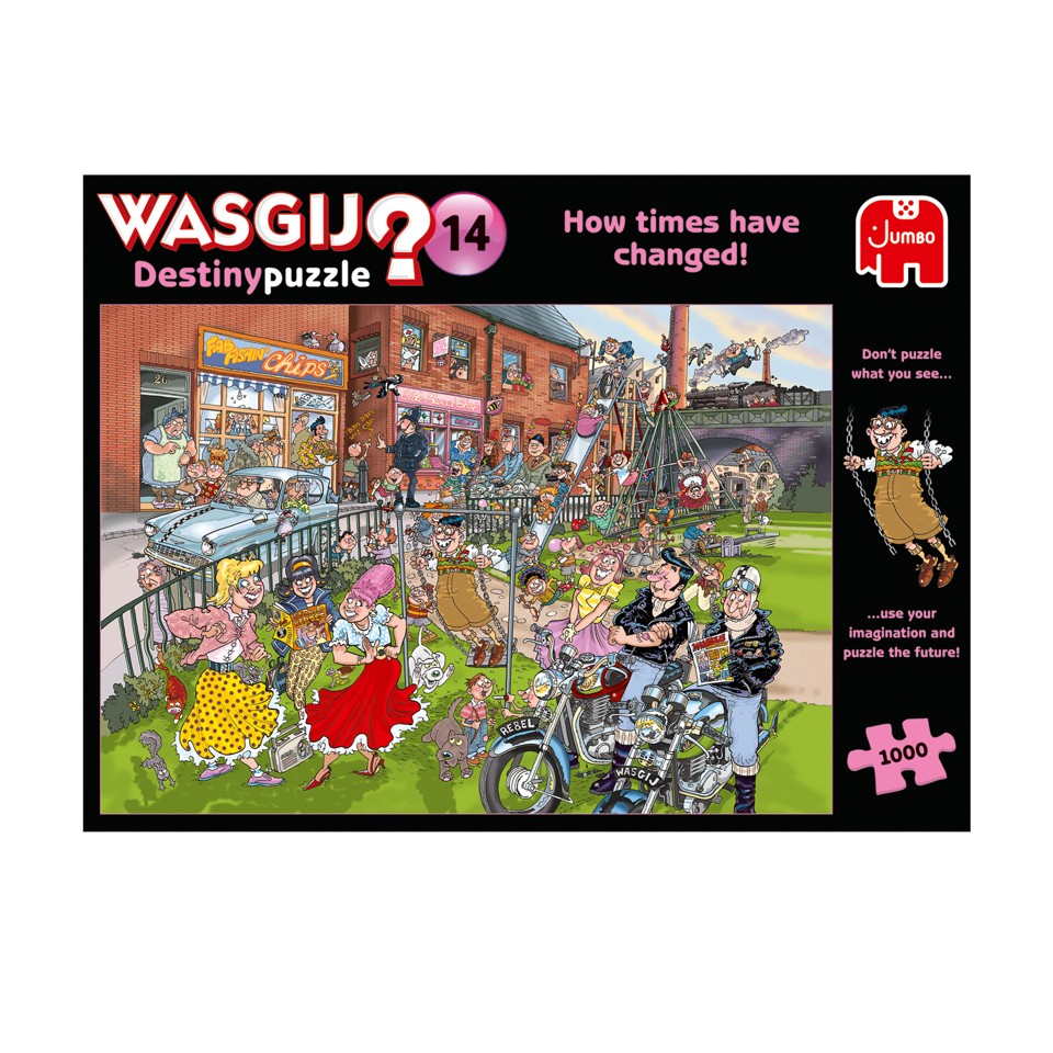 Wasgij - Destiny 14​ - How Times Have Changed! (1000 Pieces) (1119801822)