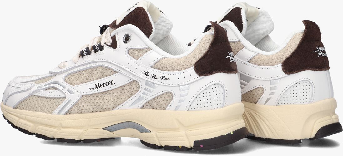 witte mercer amsterdam lage sneakers the re-run vintage