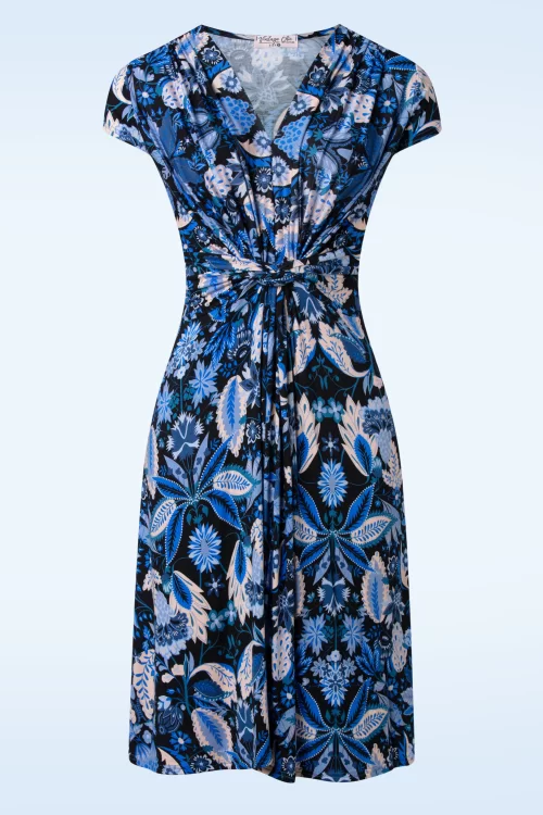 Vintage Chic for Topvintage Suki knotted paisley swing jurk in multi