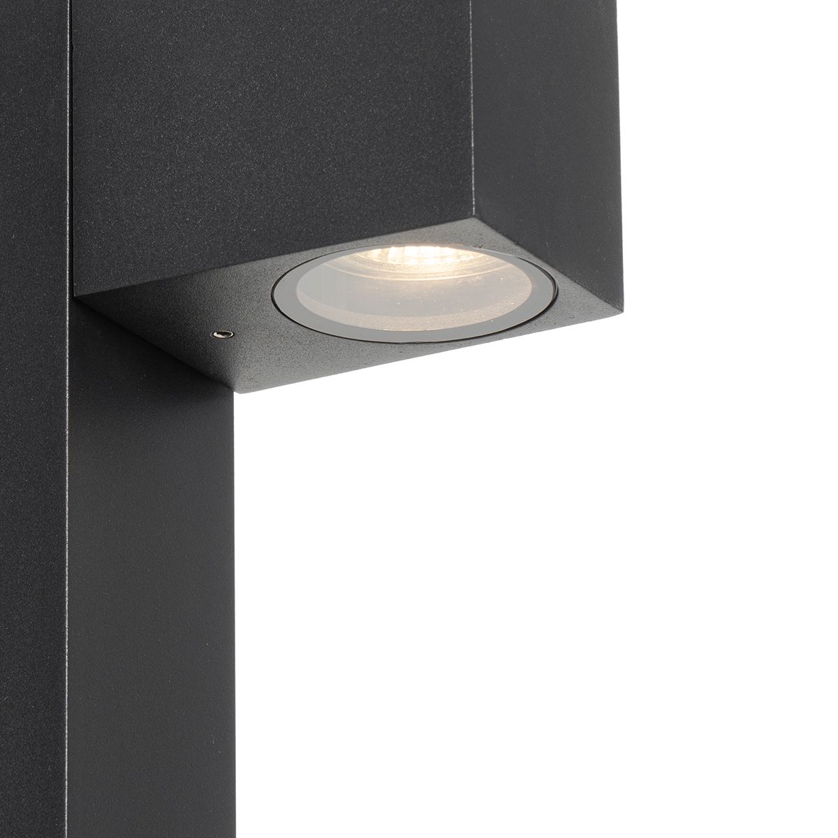 Smart staande buitenlamp zwart 65 cm IP44 incl. Wifi GU10 - Baleno
