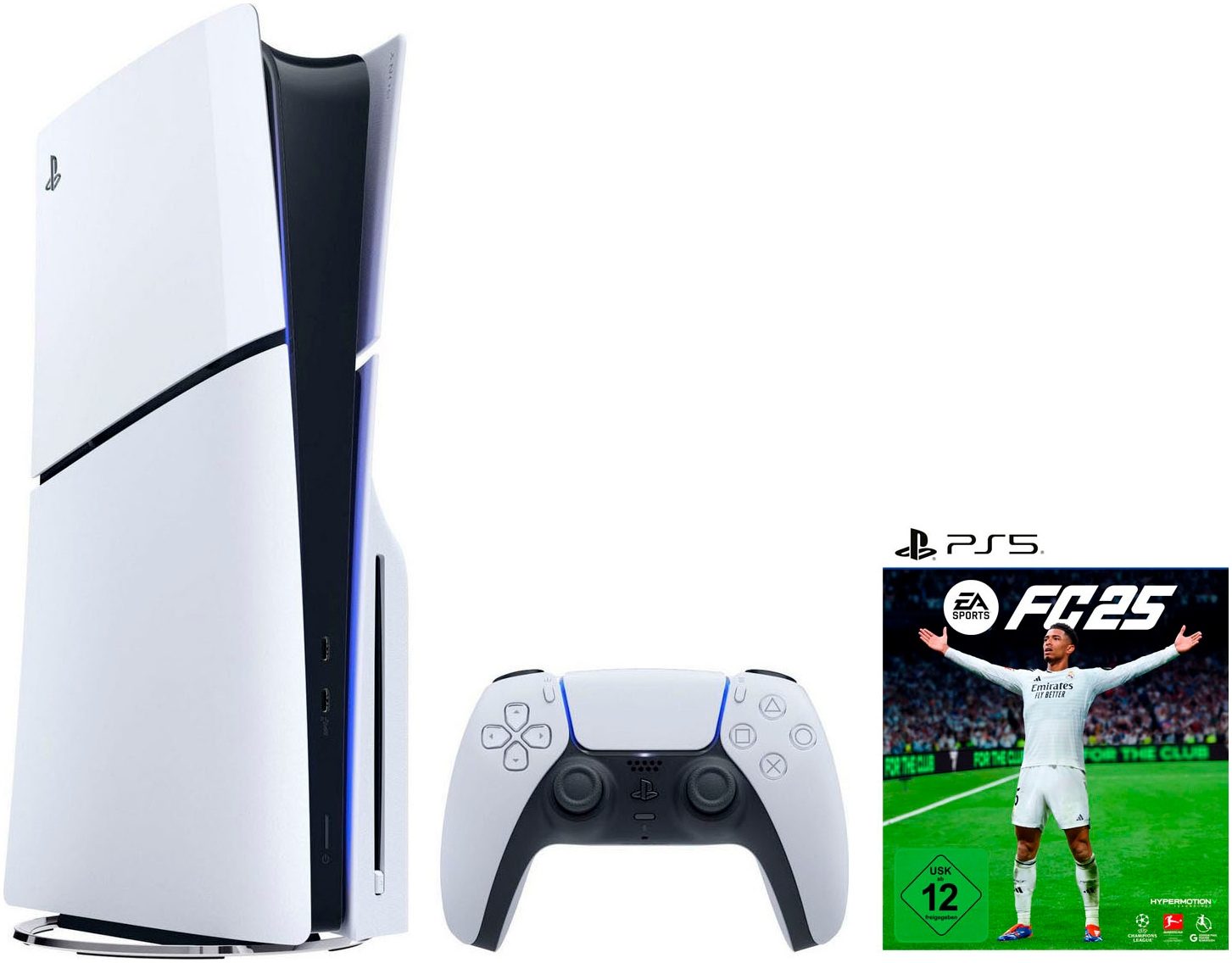 PlayStation 5 Konsolen-Set »Disk Edition (Slim) inkl. EA SPORTS FC 25« 1.000 GB 1 TB