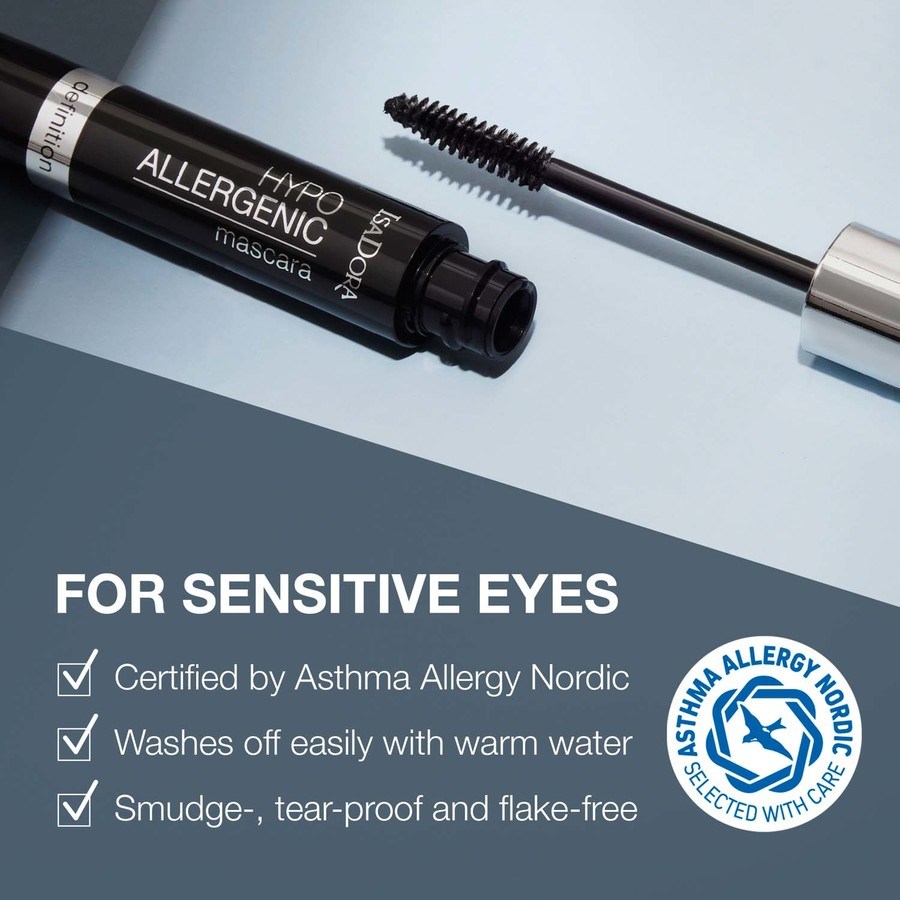 IsaDora Hypo-Allergenic Mascara Black 10ml